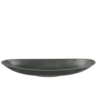 4A Grijs kunststof melamine schaal bord | Afmeting 50 x 22 x 7.5 centimeter | Per 12 stuks