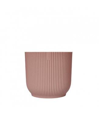 4A Roze kunststof Vibes pot | Diameter 14 centimeter | Hoogte 13 centimeter | Per 8 stuks