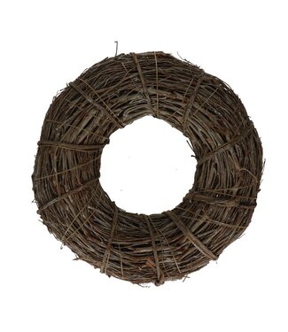 4A Couronne naturelle de branches de Marilia | Diamètre 38 centimètres | Par pièce