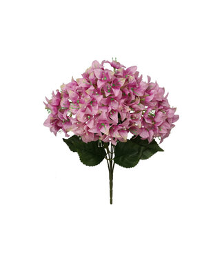 4A Fliederfarbener Bougainville Kunstblumenstrauß | Länge 46 Zentimeter | Pro Stück