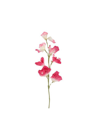 4A Kunstbloemen Sweetpea 56cm | Per 6 stuks