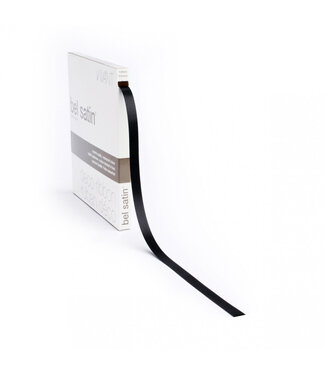 4A Black satin ribbon | Width 10 millimetres | Length 100 metres | Per piece