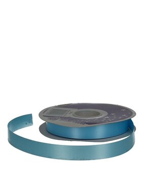 4A Lichtblauw polyseta lint | 19 millimeter breed | Lengte 91 meter  | Per stuk