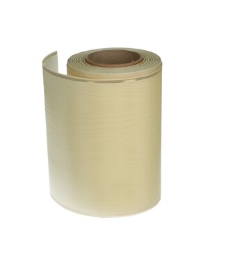 4A Cream Moire ribbon | 150 millimetres wide | Length 25 metres | Per piece