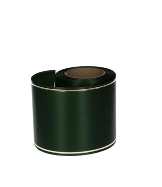 4A Dunkelgrünes Satin-Maschinenband | 100 Millimeter breit | Länge 25 Meter | Pro Stück