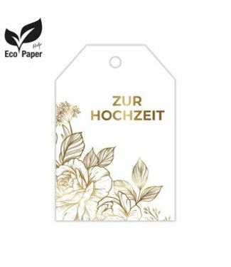 4A Labels Displ.Card D Hochzeit.5*8cm x20 ( x 1 )