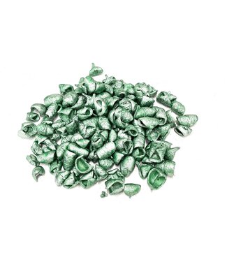 QC Lansunia petal | Gewicht 500 gram r in poly Metallic Antique Green | Per 4 stuks