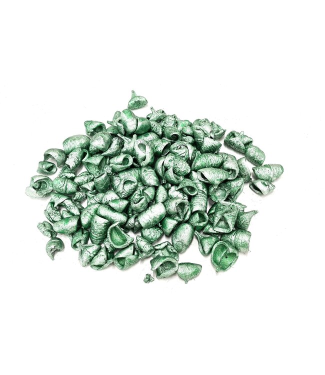 Lansunia petal 500gr in poly Metallic Antique Green ( x 4 )