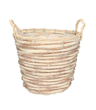 4A Mandwerk Willow pot d25*22cm ( x 5 )