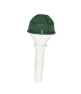 4A Grüne Oasis Lady II Steckmoos Brauthalter | Durchmesser 7 Zentimeter | Höhe 18 Zentimeter | Pro 6 Stück