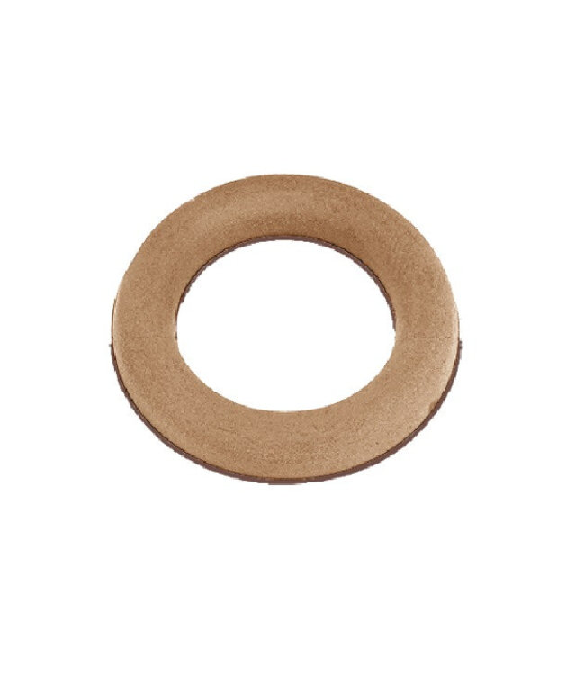 Anneau en mousse florale biodégradable Oasis marron | Diamètre 30 centimètres | Commande par 4 anneaux