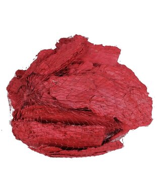 QC Maritima bark 500gr in net Red | Per 4 stuks