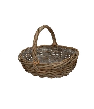 4A Mandwerk rotan Hengsel 36*28*14cm  | Per stuk