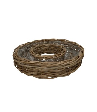 4A Mandwerk rotan Ring d30*9cm ( x 1 )