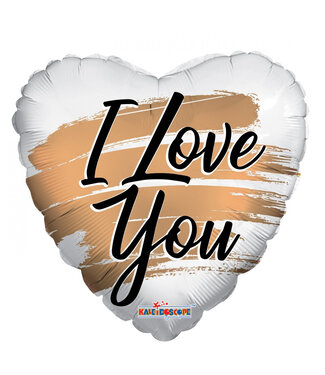 4A Moederdag Ballon Eco I Love You 45cm | Per 10 stuks