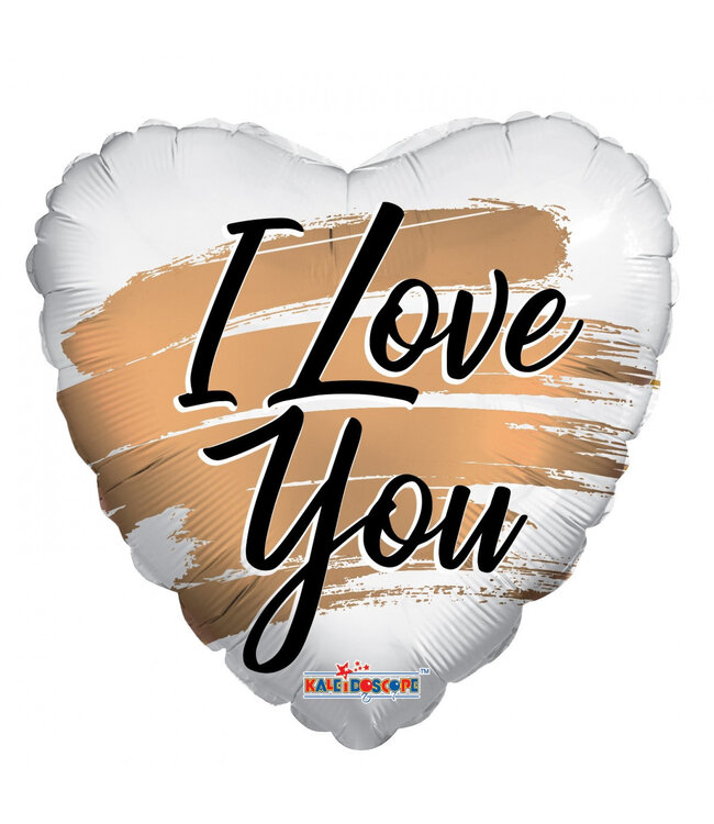 Moederdag Ballon Eco I Love You 45cm | Per 10 stuks te bestellen