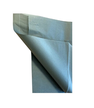 4A Grijs zijde papier vel | Afmetingen 50 x 75 centimeter | Gewicht 17 gram | 480 vellen per verpakking | Per stuk