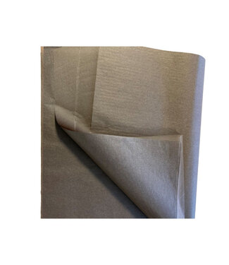 4A Bruin zijde papier vel | Afmetingen 50 x 75 centimeter | Gewicht 17 gram | 480 vellen per verpakking | Per stuk