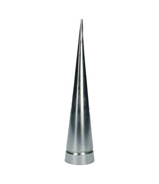 4A Kerst Deco metal cone | Diameter 4 centimeter |*20cm | Per 25 stuks