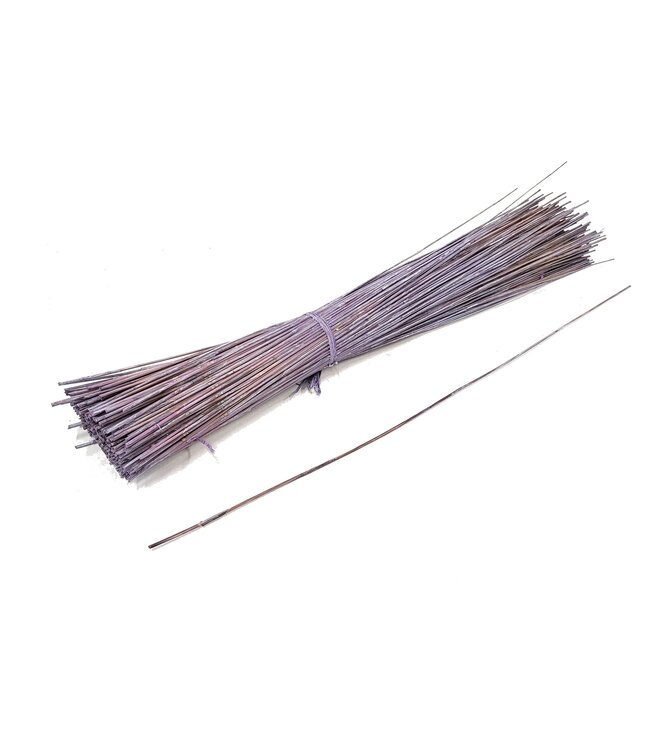 Wooden stick length 70cm ± 400stem per bundle Frosted Milka ( x 4 )