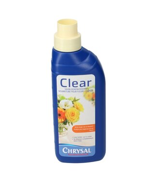 4A Chrysal Clear Schnittblumennahrung | Flascheninhalt 500 Milliliter | Pro Stück