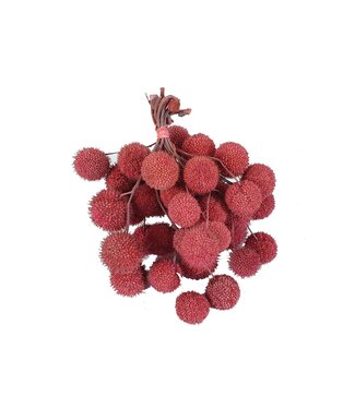 QC Small ball per bos in poly mat roze | Per 5 stuks