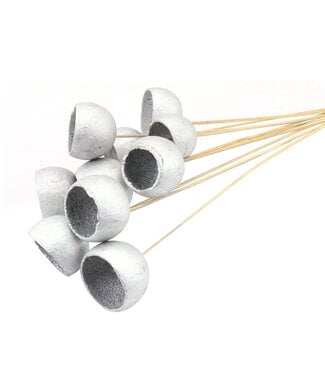 4A Silver-coloured Bell Cup Stem | Length 50 centimetres | Per 10 pieces