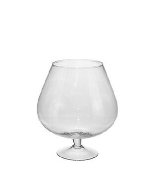 4A Glas Cognacglas | Min. diameter 13 centimeter max. diameter 20 centimeter | Hoogte 24 centimeter | Per stuk