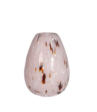 4A Glas Vaas Lily spots d4/16*23cm ( x 1 )