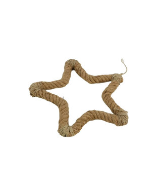 4A Kerst Deco hanger ster 30cm | Per 10 stuks