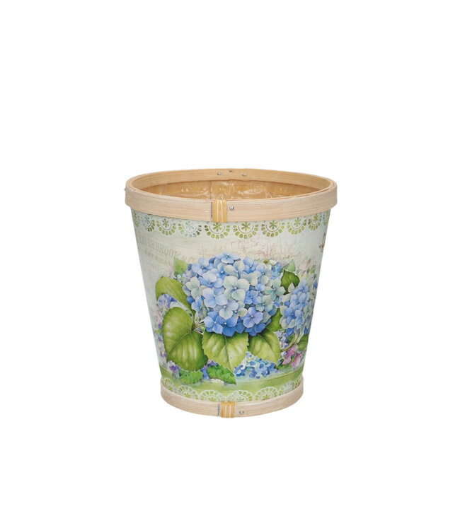 Hout Hydrangea pot d13*14cm ( x 10 )