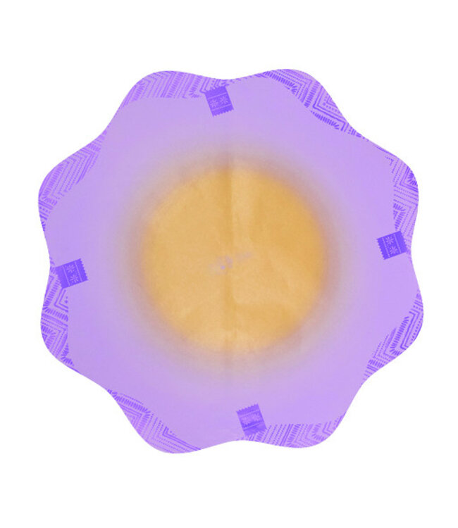 Feuille Réunion violette | Taille 73 x 73 centimètres | Peut être commandée par 100 pièces