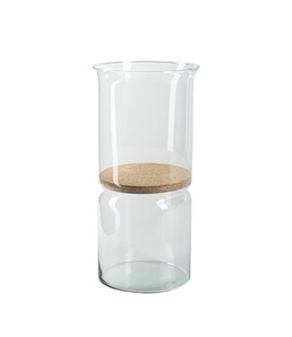 4A Eco vase with cork Duet | Diameter 15 centimetres | Height 35 centimetres | Per 6 pieces