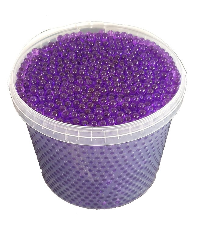 Paarse gelparels - orbeez - waterbeads - waterparels | Emmerinhoud 10 liter | Per emmer te bestellen