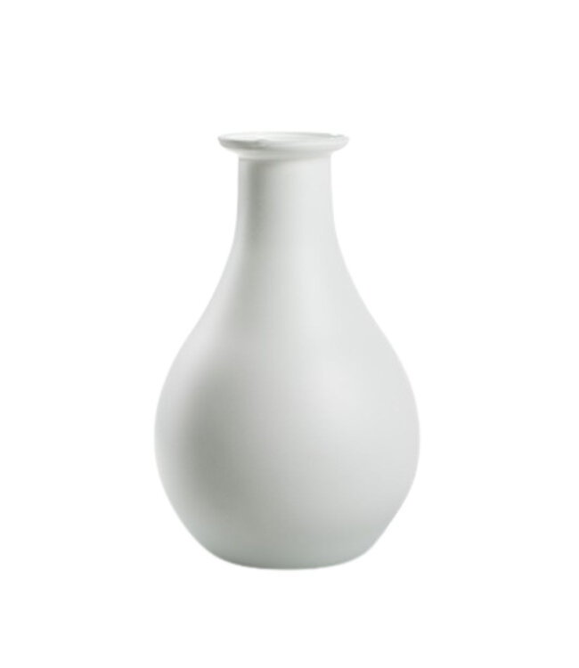 Eco bottle vase Nice white | Diameter 15 centimetres | Height 25 centimetres | Order per 6 pieces