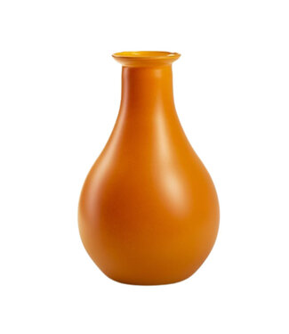 4A Eco Flaschenvase Nizza orange | Durchmesser 15 Zentimeter | Höhe 25 Zentimeter | Pro 6 Stück