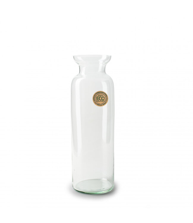 Eco bottle vase | Diameter 9 centimetres | Height 30 centimetres | Order per 6 pieces