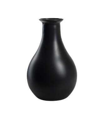 4A Eco bottle vase Nice black | Diameter 15 centimetres | Height 25 centimetres | Per 6 pieces