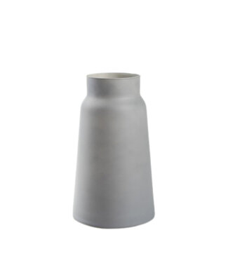 4A Eco vase Atlas grey | Diameter 14.5 centimetres | Height 25 centimetres | Per 4 pieces