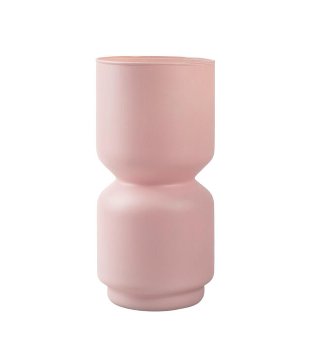 Öko-Vase Fun rosefarben | Durchmesser 12 Zentimeter | Höhe 25 Zentimeter | Bestellt per 6 Stück