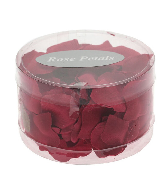 Thunder pink rose petals artificial flowers | Per 150 pieces to order