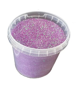 QC Regenboog fuchsia glitters | Maat 1/64 - 0,6 mm - 15 Hex | | Gewicht 400 gram | Per emmer