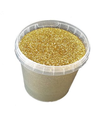 QC Seau de paillettes d'or | Poids 400 grammes | Par seau