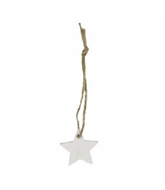 4A Kerst Deco hanger ster d03.5cm x36 | Per stuk