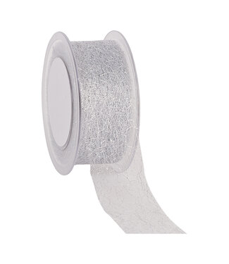 4A Kerst Lint C-Shiny web 38mm 25m | Per stuk