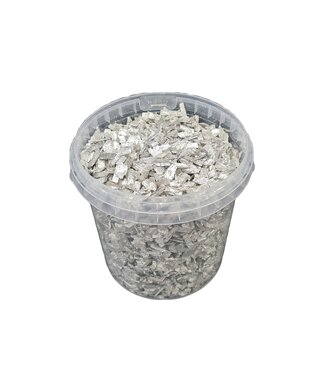 QC Platin-Holzschnitzel | 5 - 8 Millimeter Holzspäne | 1 Liter pro Eimer | Pro 6 Eimer