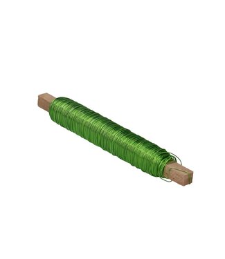 4A Light green lacquered copper wire | Thickness 0.5 millimetres | Weight 100 grams | Per piece