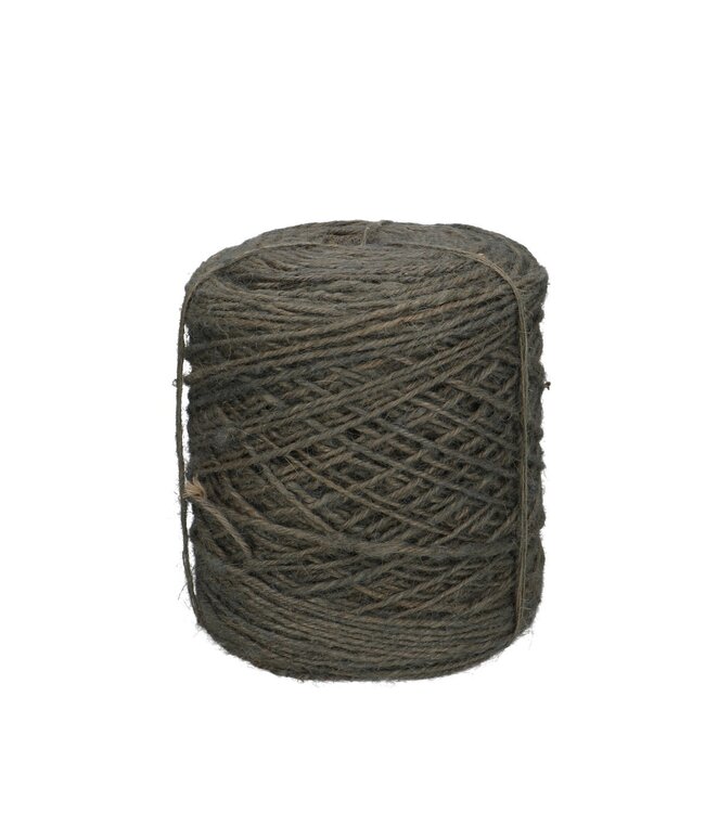 Grey flax thread | Thickness 3.5 millimetres | Weight 1 kilogram | Available per spool