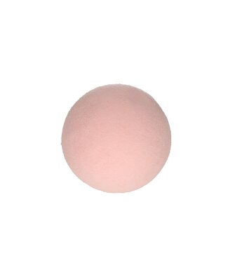 4A Boule en mousse fleurie Oasis rose pâle | Diamètre 9 centimètres | Par 4 pièces