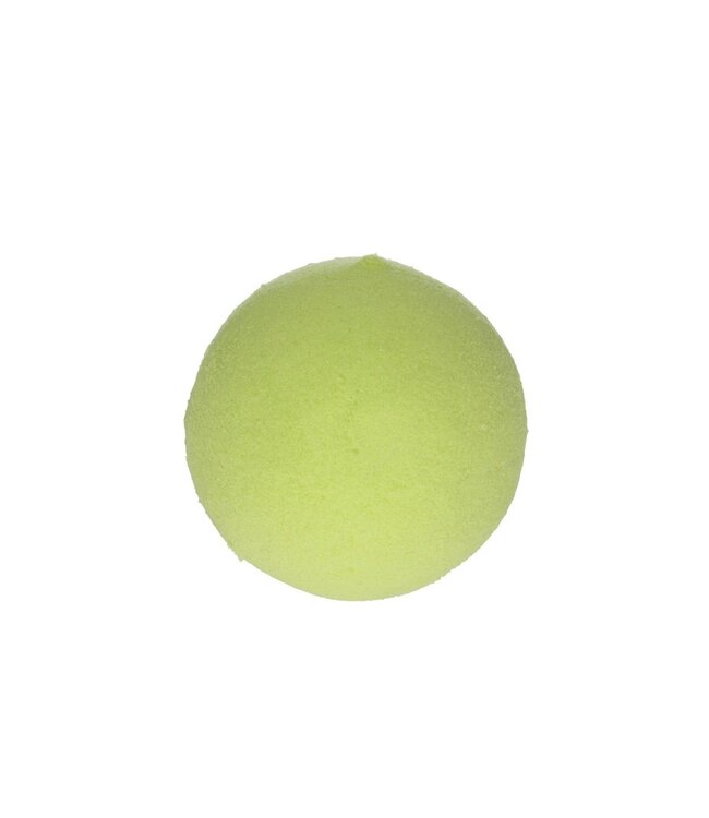 Boule de mousse florale Oasis jaune citron | Diamètre 9 centimètres | Commande par 4 boules